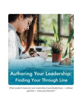 Finding Your Through Line
