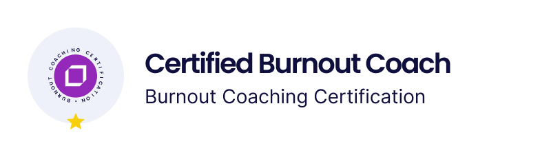 Certified Burnout Coach Badge