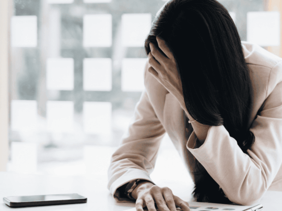 Frustrated professional Frustrated professional